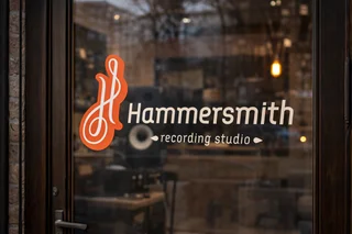 Hammersmith Recording Studio storefront identity