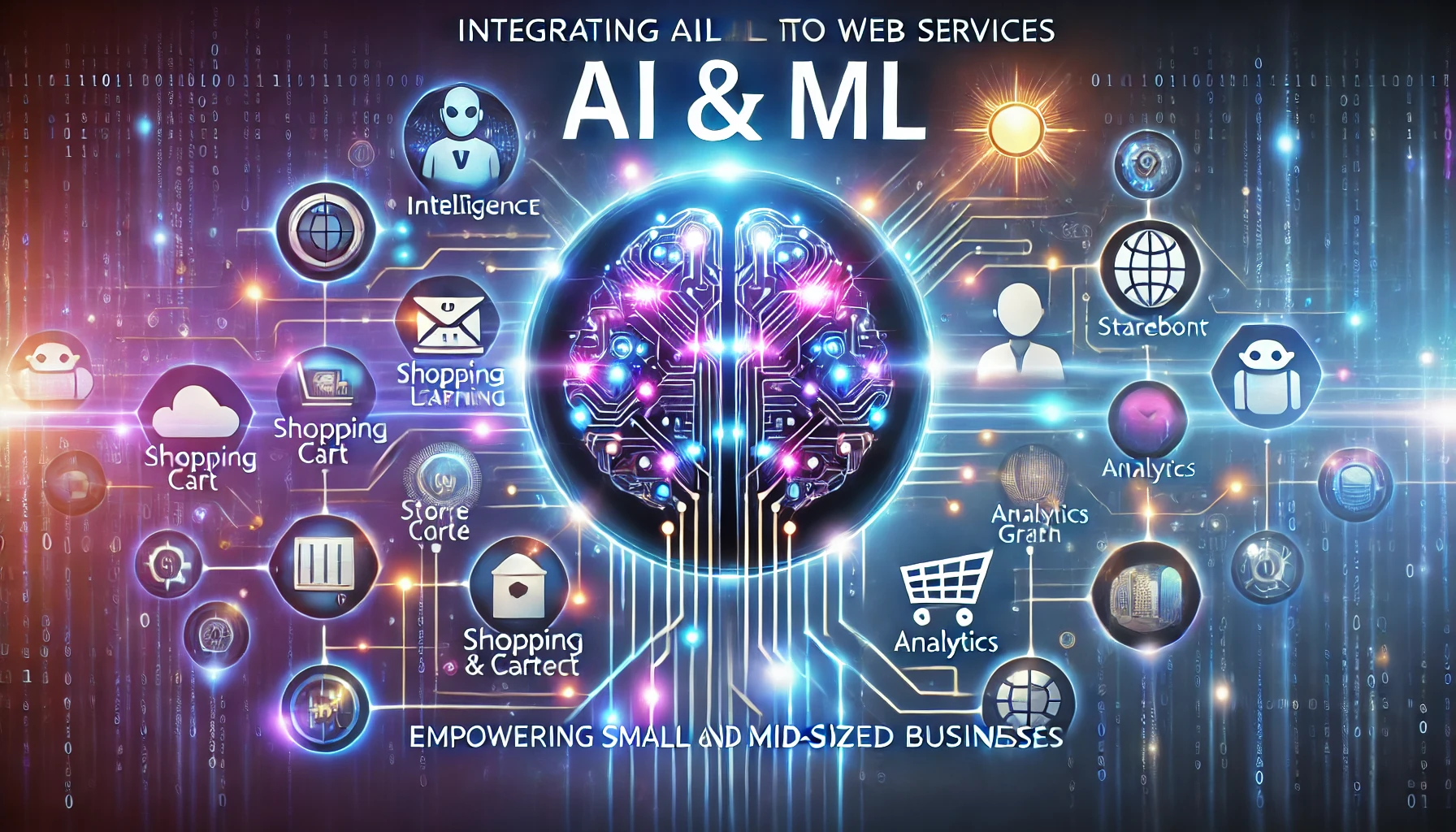 Integrating AI and ML into Web Services for Small and Mid-Sized Businesses