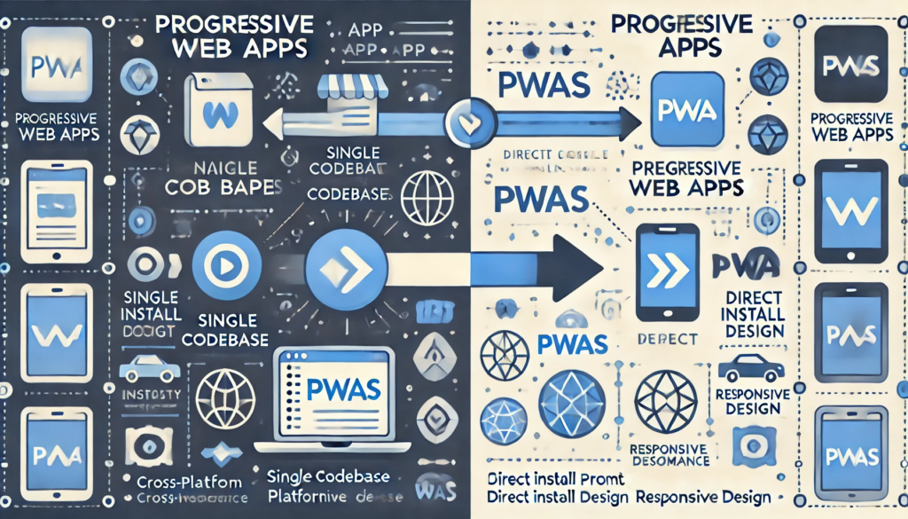 Modern design philosophies like mobile-first and responsive layouts dovetail neatly with PWA development, ensuring that content is both visually appealing and functional on any device
