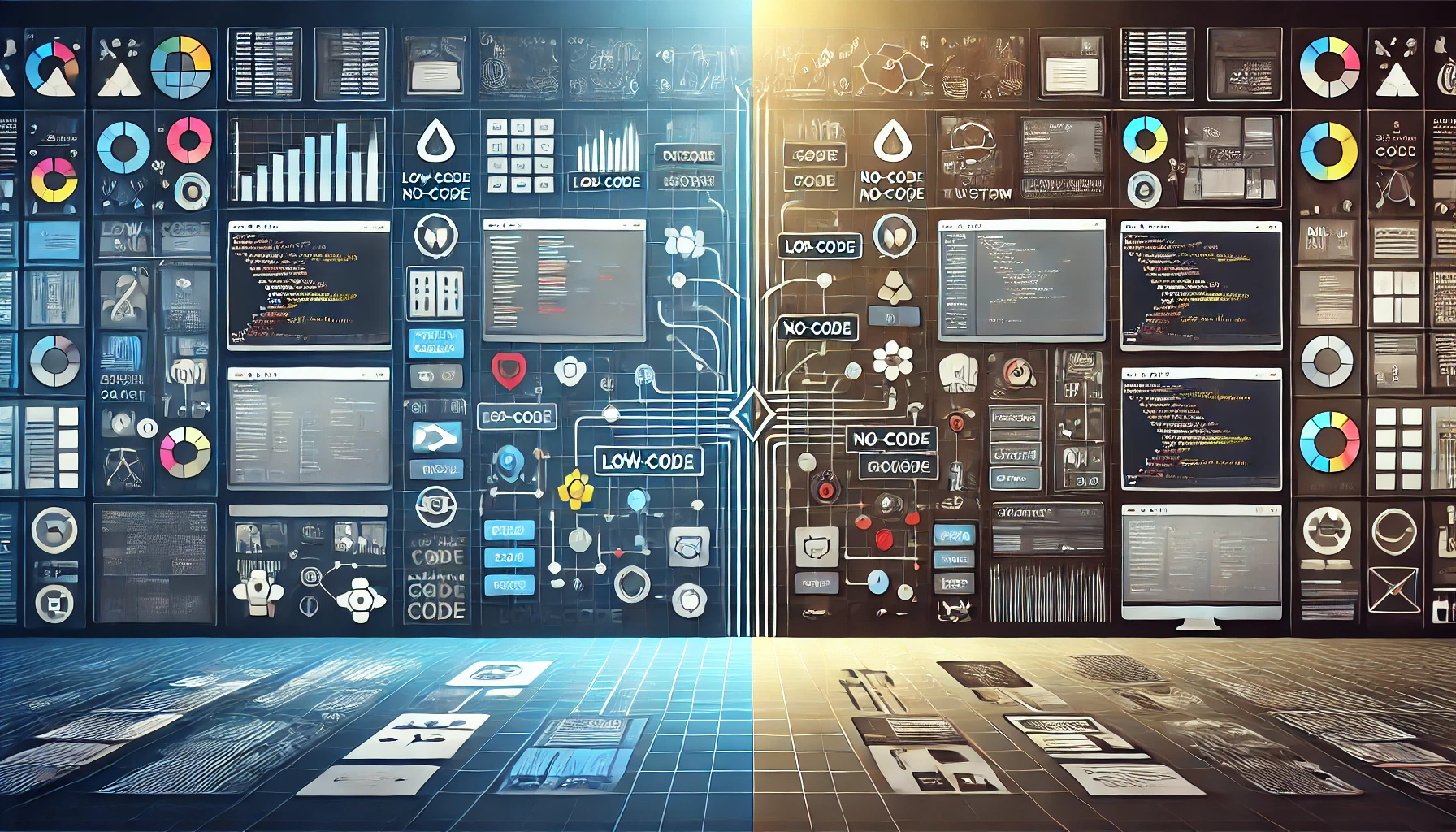 Low-Code/No-Code vs. Custom Solutions: Navigating Key Differences
