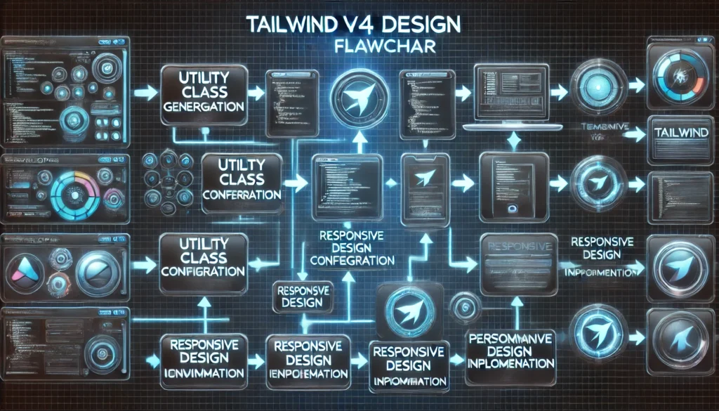 tailwind flowchart