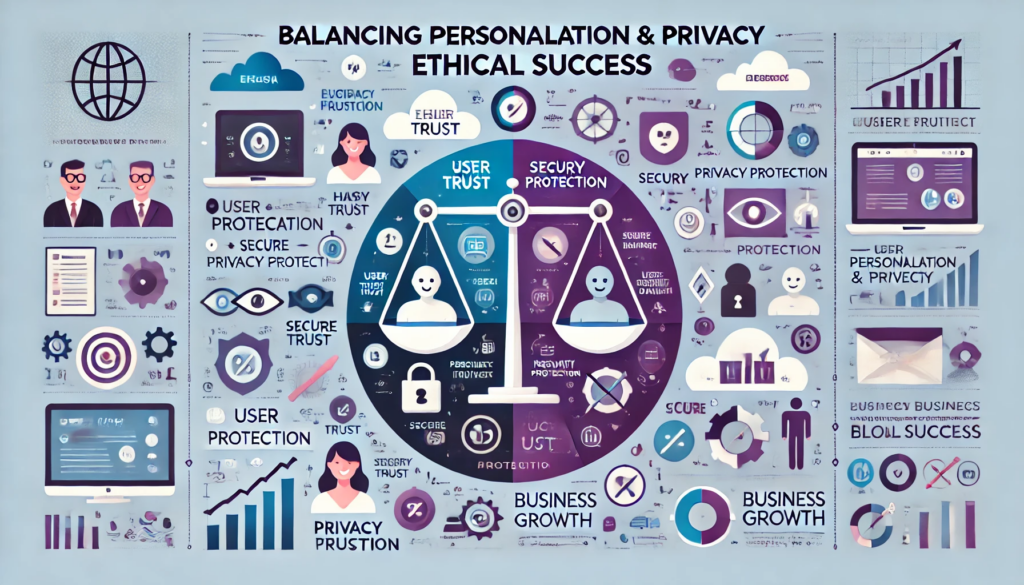 Balancing personalization with privacy requires businesses to navigate complex ethical and technological landscapes carefully. 