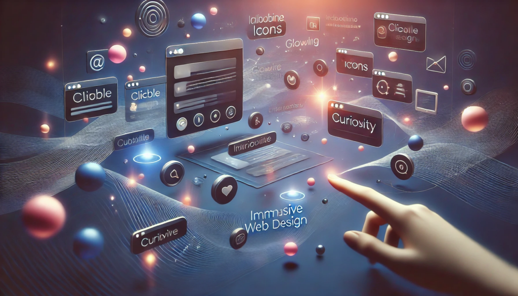 Sparking Curiosity: Immersive Interactions That Encourage User Exploration