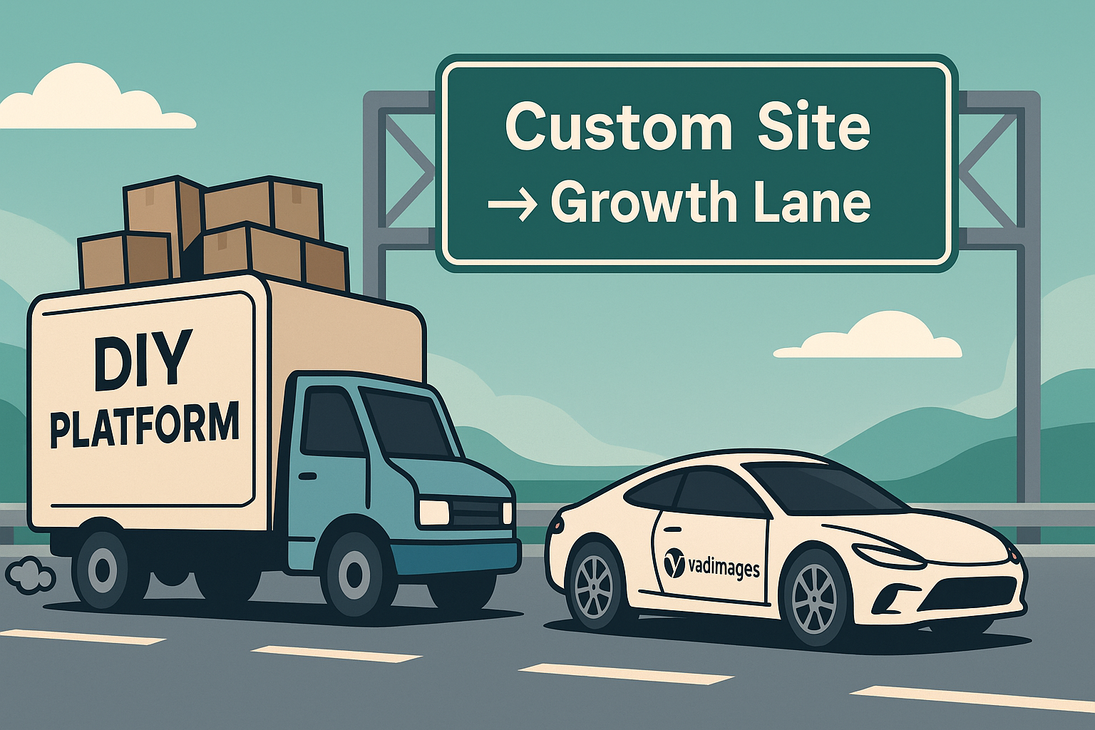 Outgrowing Wix, Shopify, or WordPress? 7 Signs It’s Time for a Custom Site
