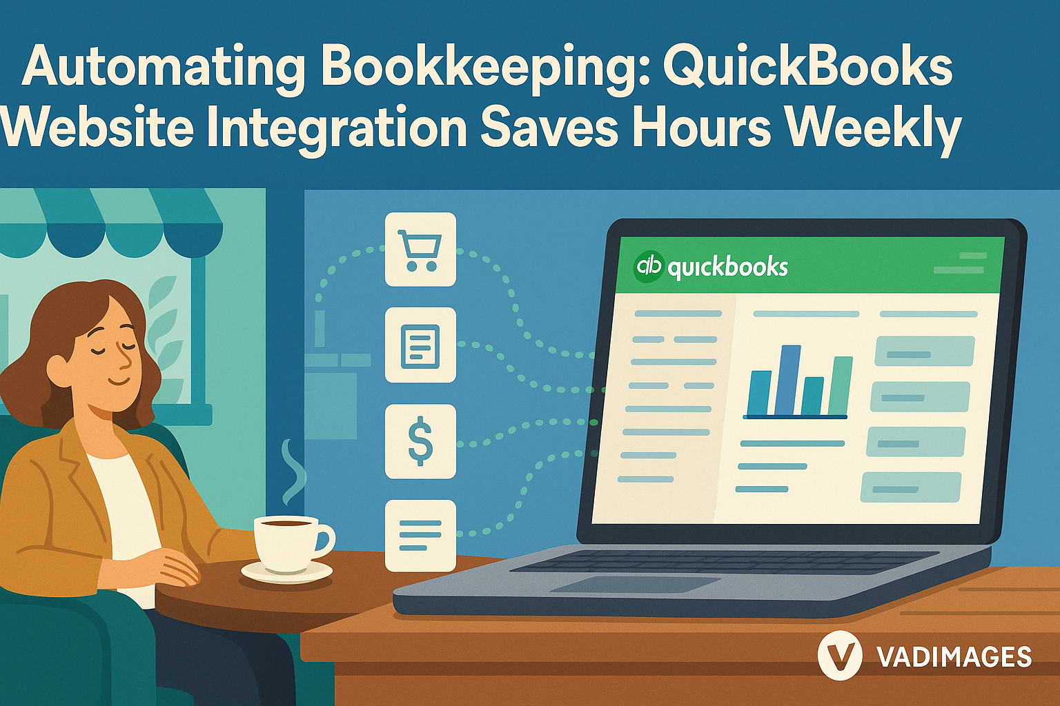 Automating Bookkeeping: QuickBooks Website Integration Saves Hours Weekly
