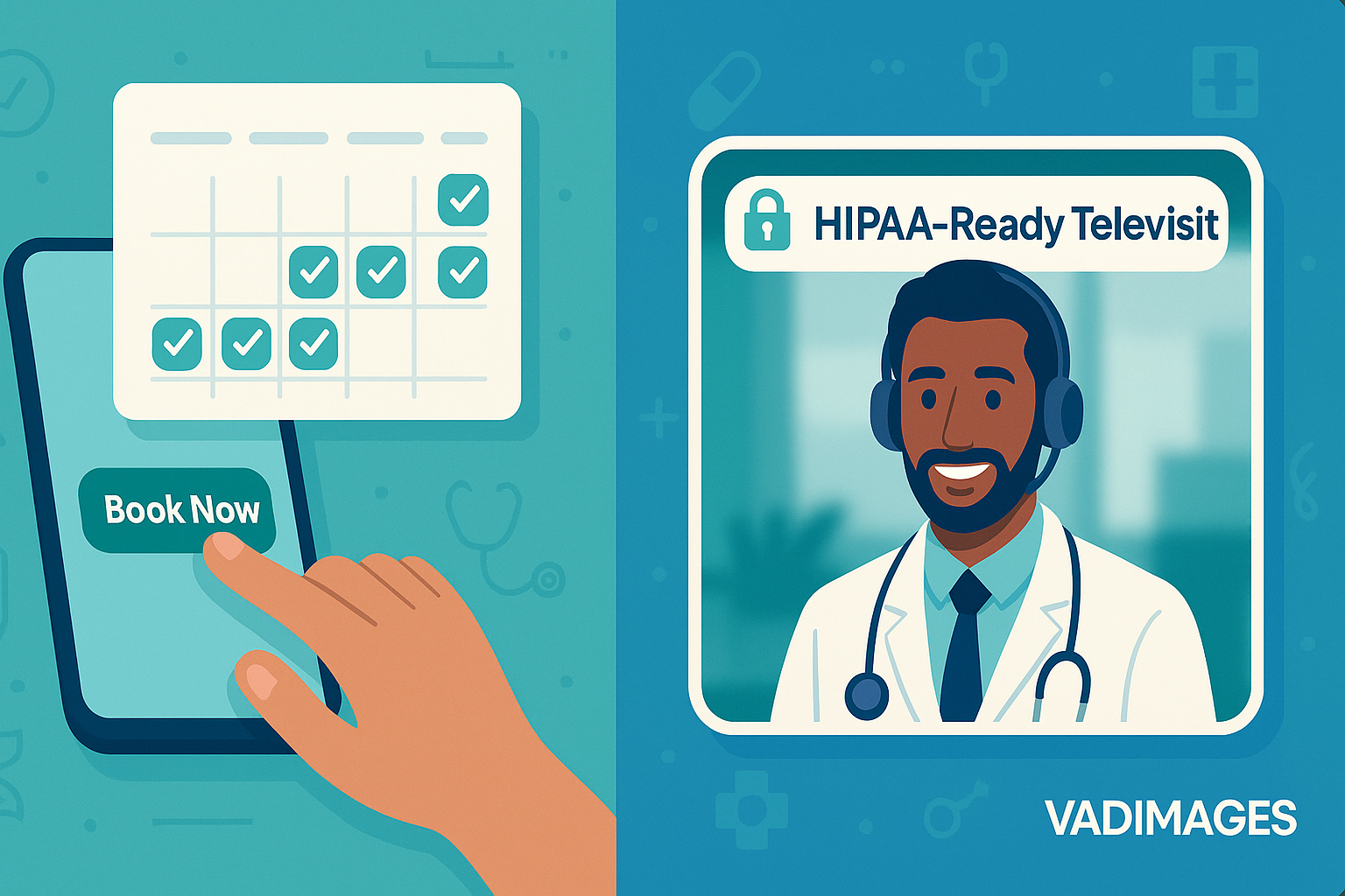 Web Solutions in Healthcare: Digital Booking &amp; Telehealth for Small Clinics